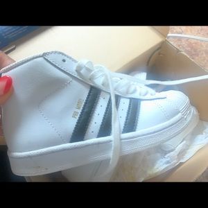 Adidas shell toe sneakers